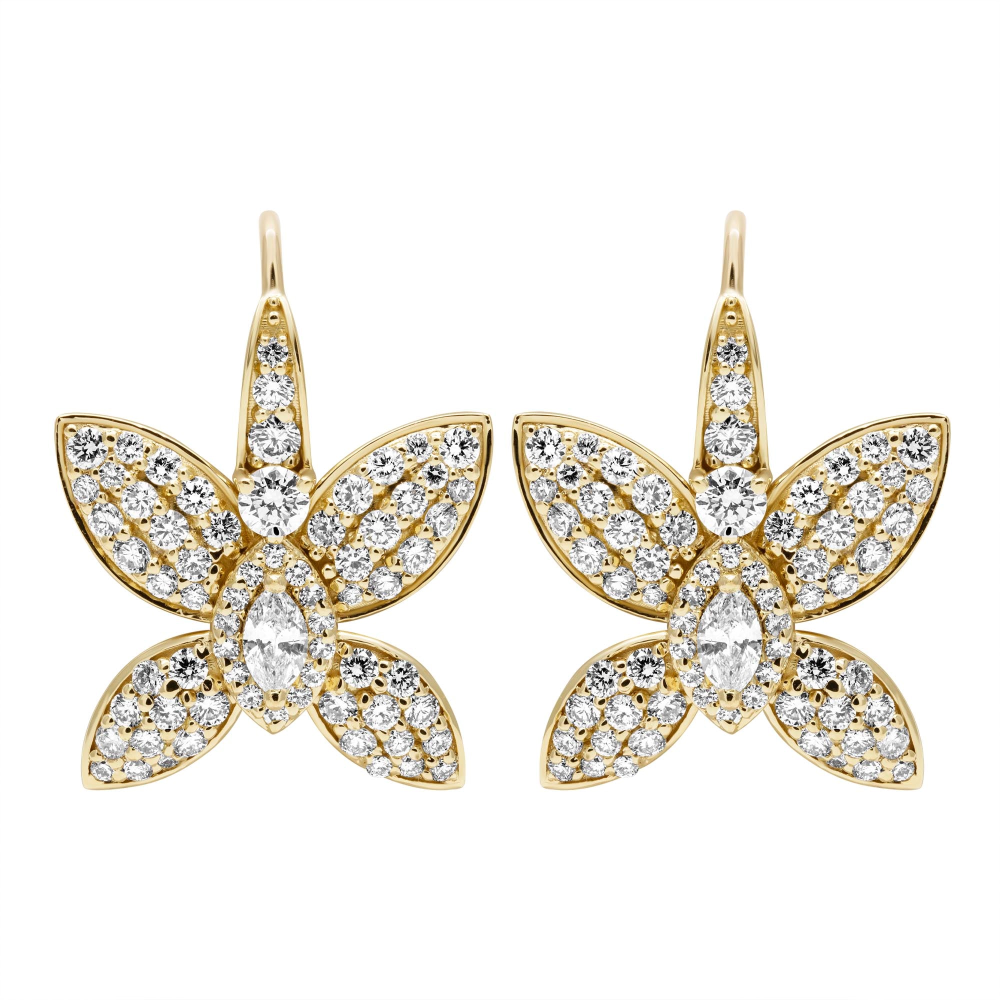 Earrings - Diamonds (2398B) | Singhvi Jewels