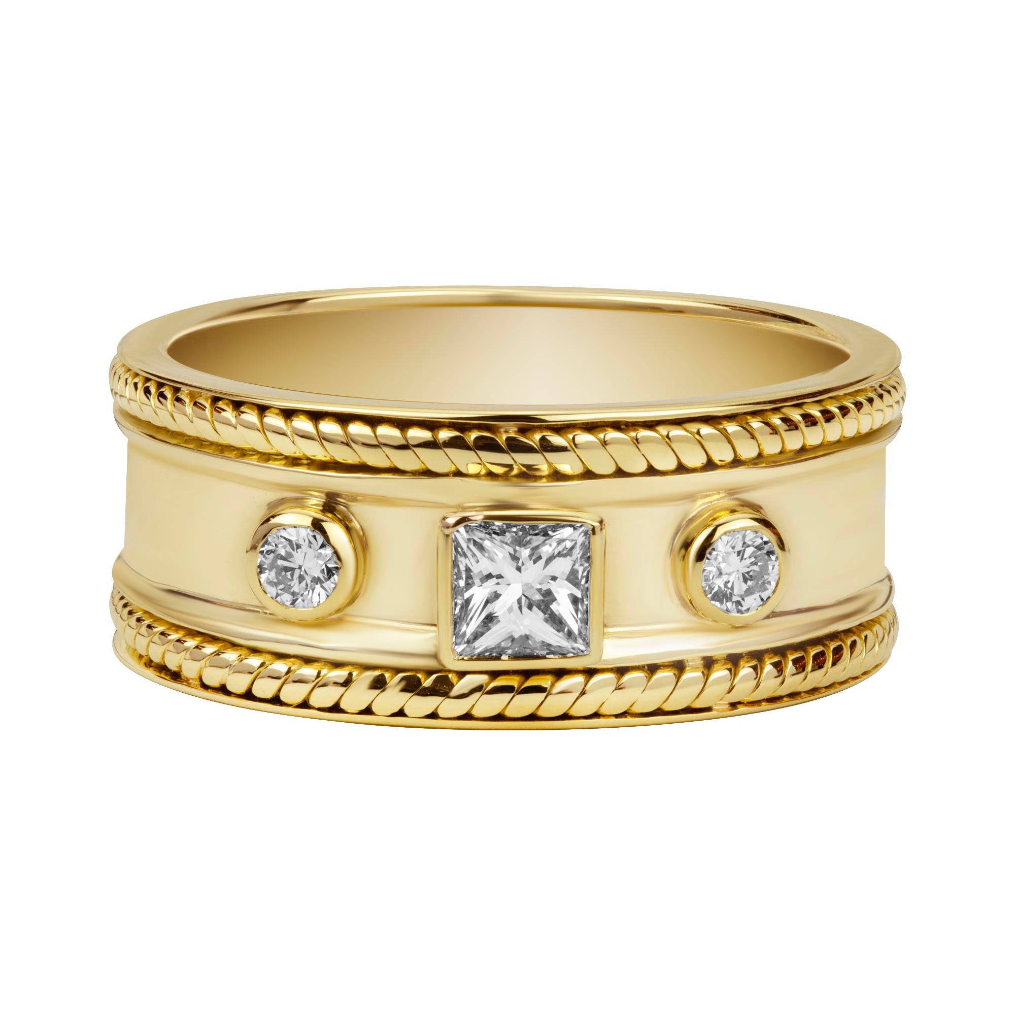 Repair - Ring Diamond in 18K Gold (2375A) | Singhvi Jewels