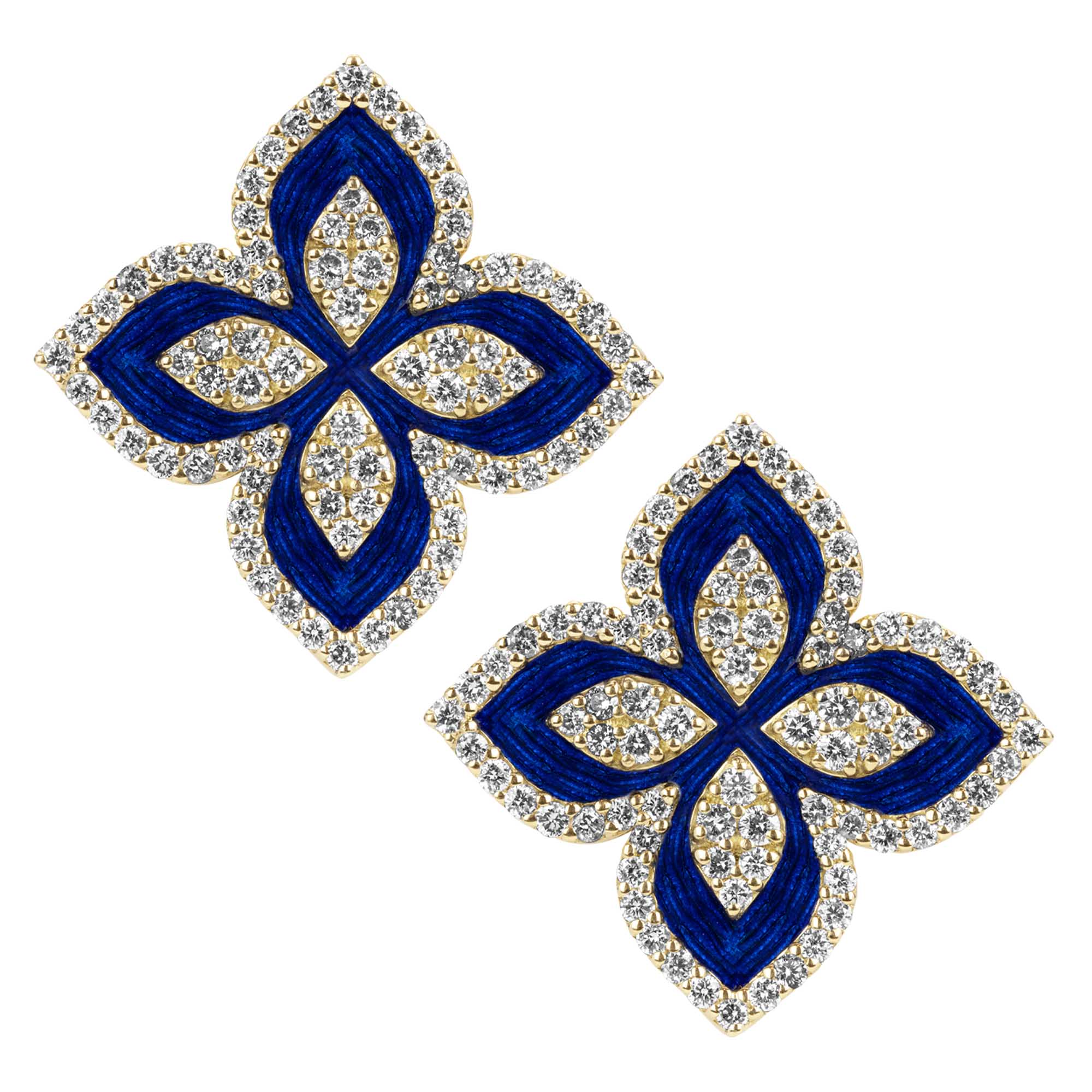 Earrings - Diamond (Enamel) | Singhvi Jewels