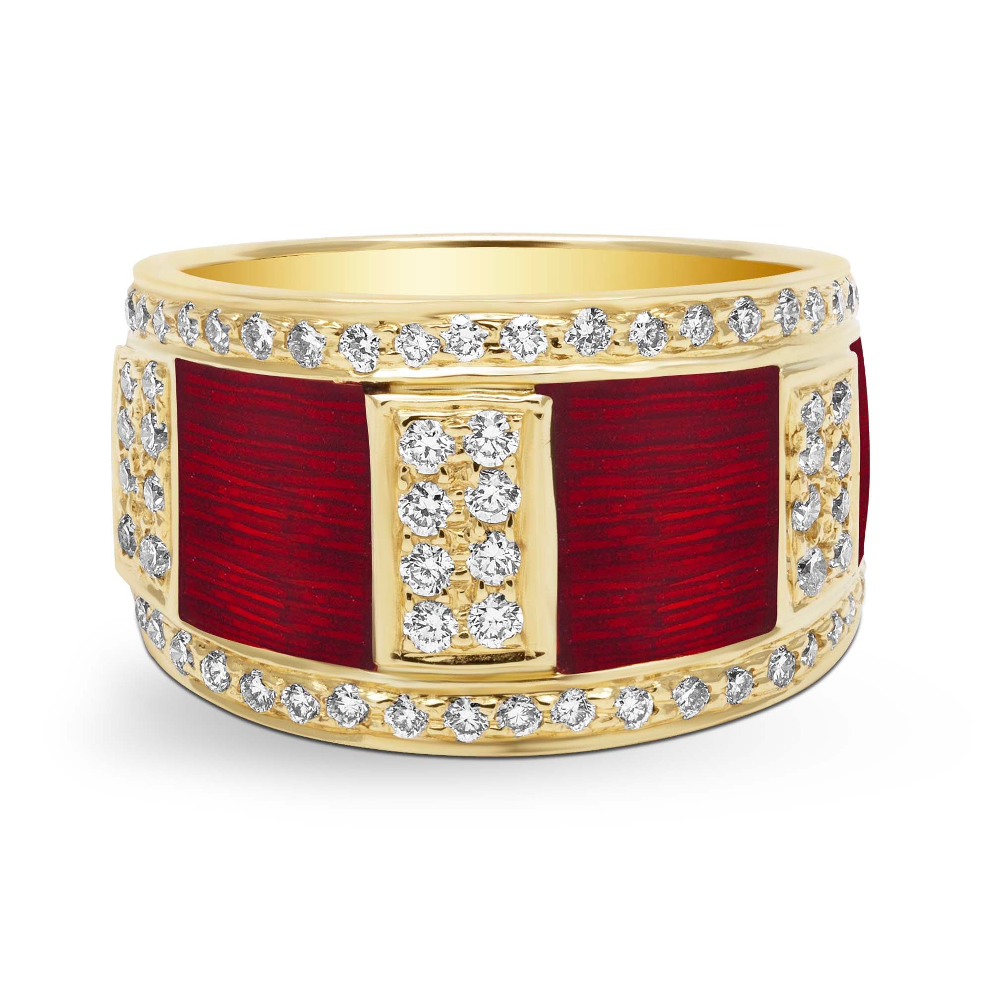 Ring - Diamond (Enamel)