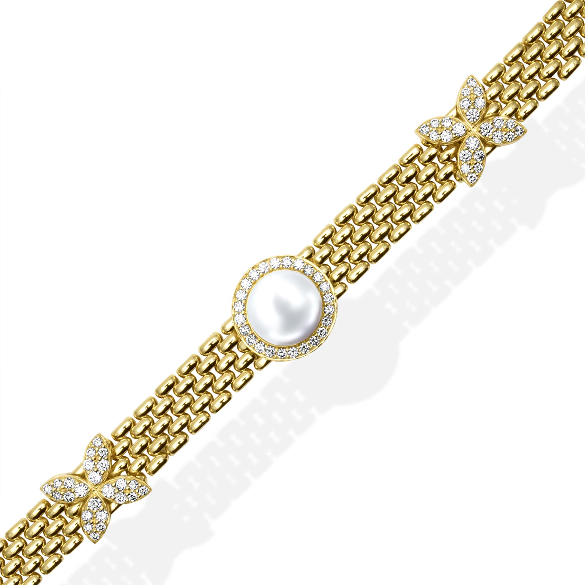 Bracelet - South Sea Pearl And Diamond