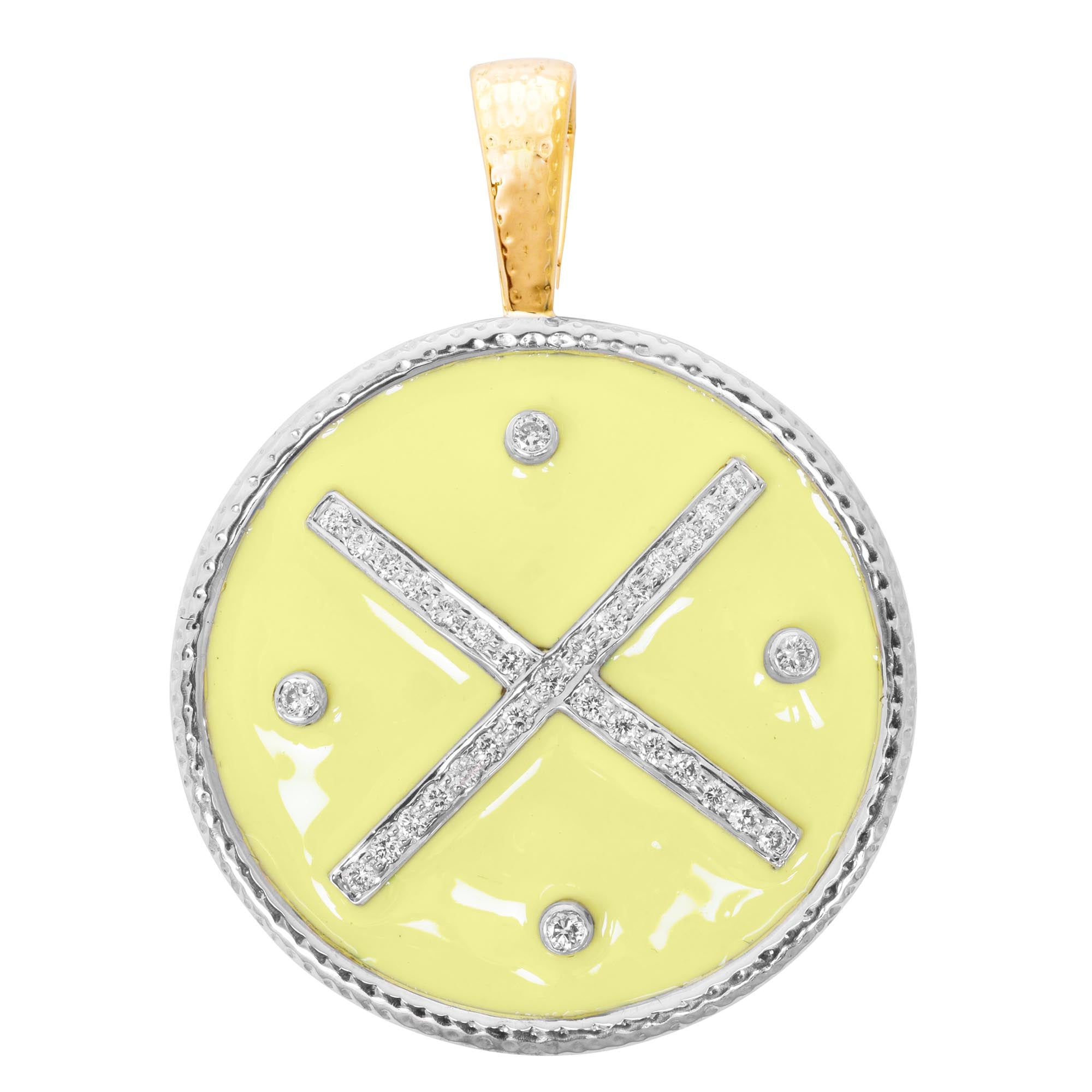 Pendant- Diamond (Enamel) (39HM)