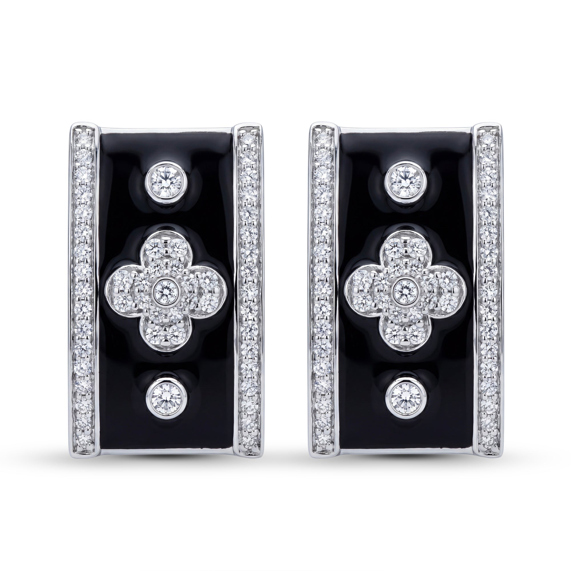 Earrings - Diamond (Enamel) | Singhvi Jewels