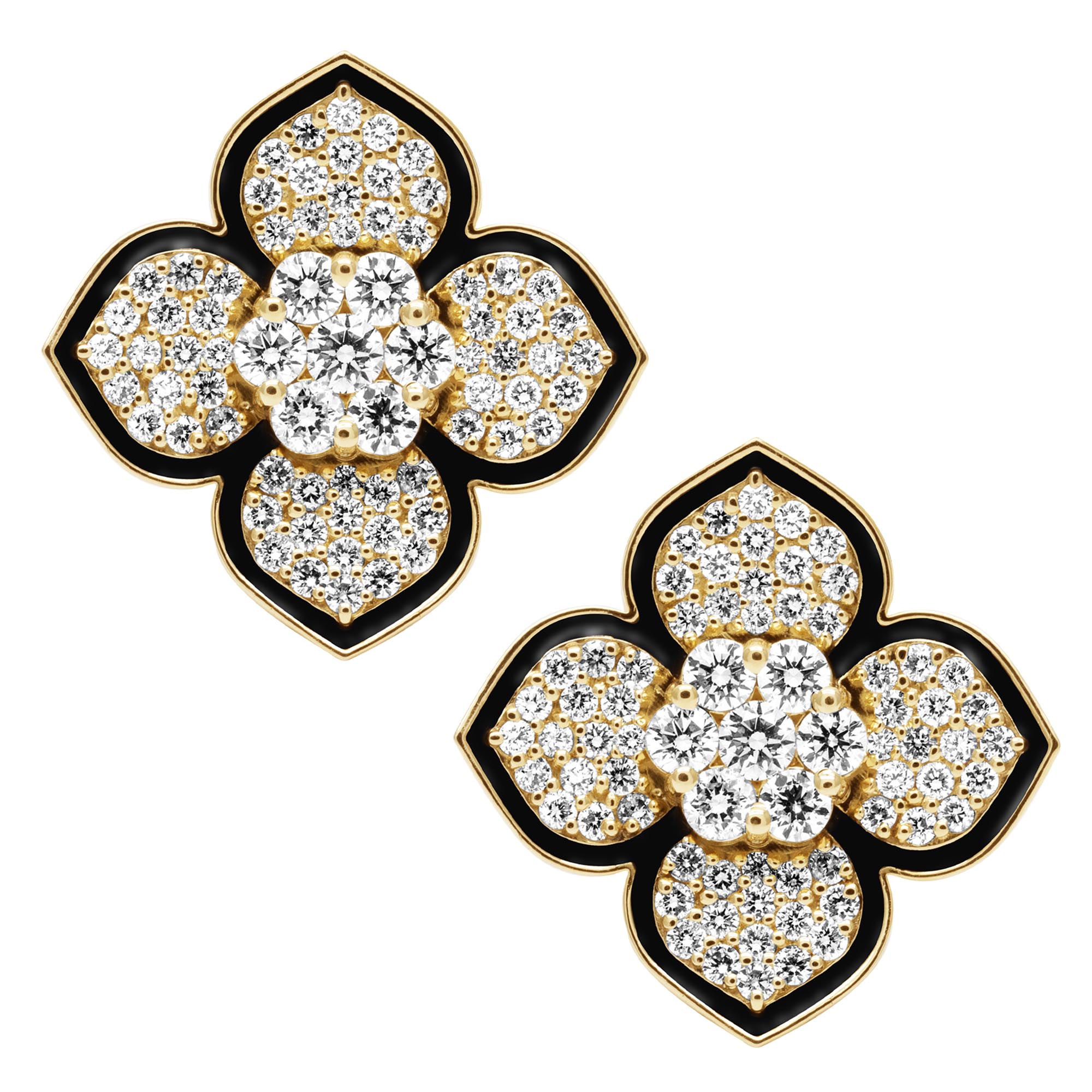 Earrings - Diamond (Enamel) | Singhvi Jewels