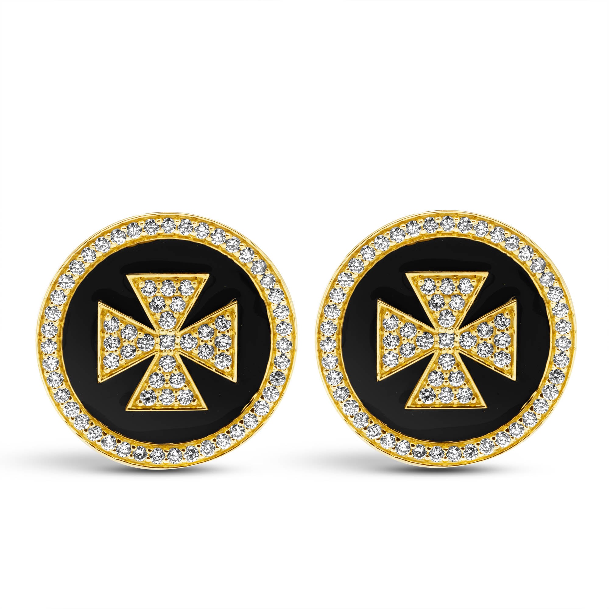 Earrings - Diamond (Enamel) | Singhvi Jewels