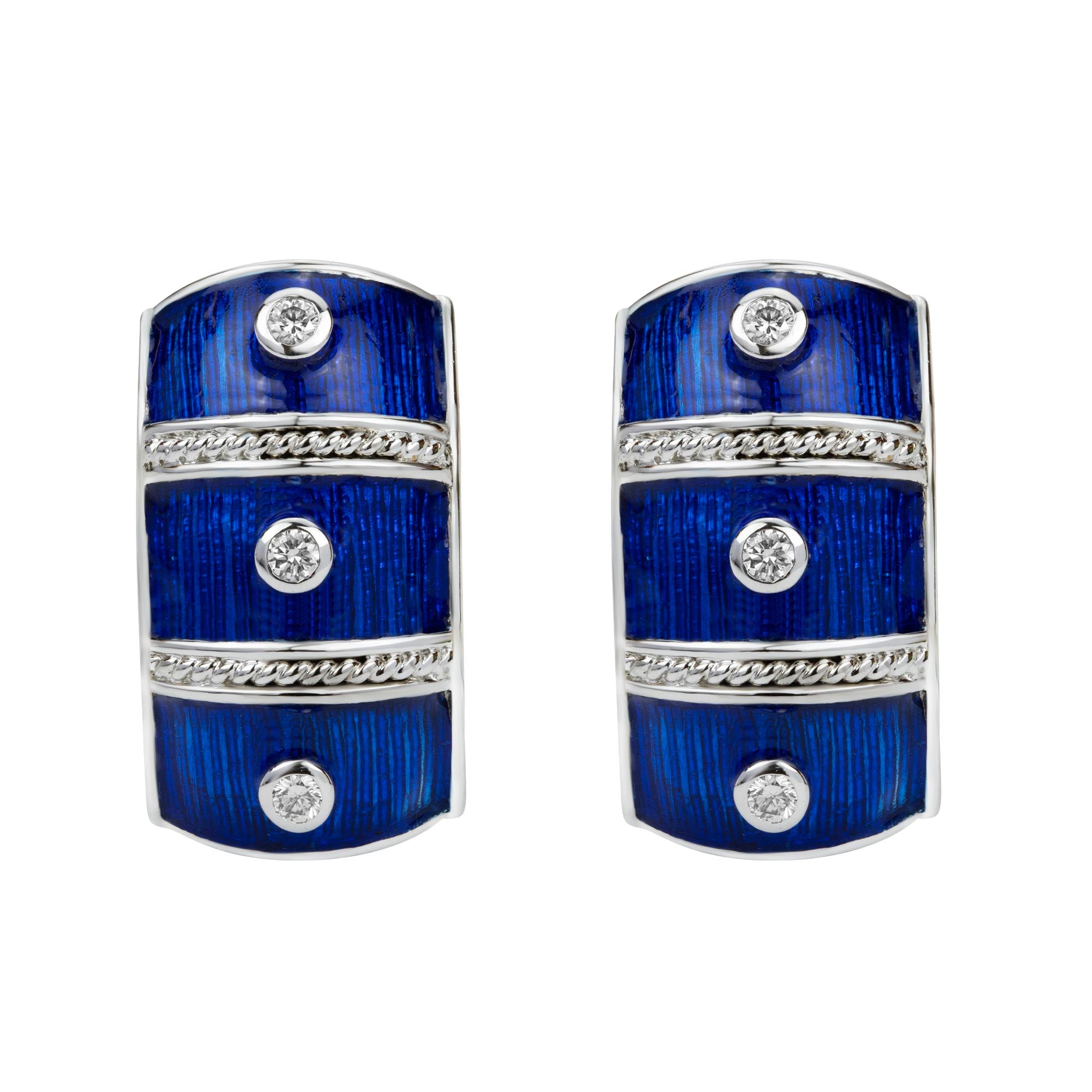 Earrings - Diamond (enamel) | Singhvi Jewels