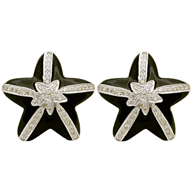Earrings-Diamond (Enamel) | Singhvi Jewels