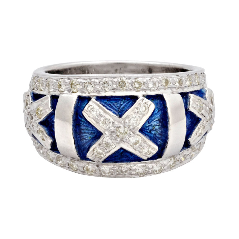 Ring - Diamond (Enamel) | Singhvi Jewels