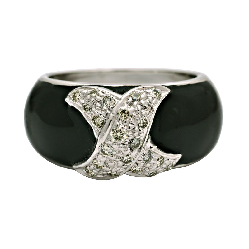 Ring-Diamond (Enamel) | Singhvi Jewels