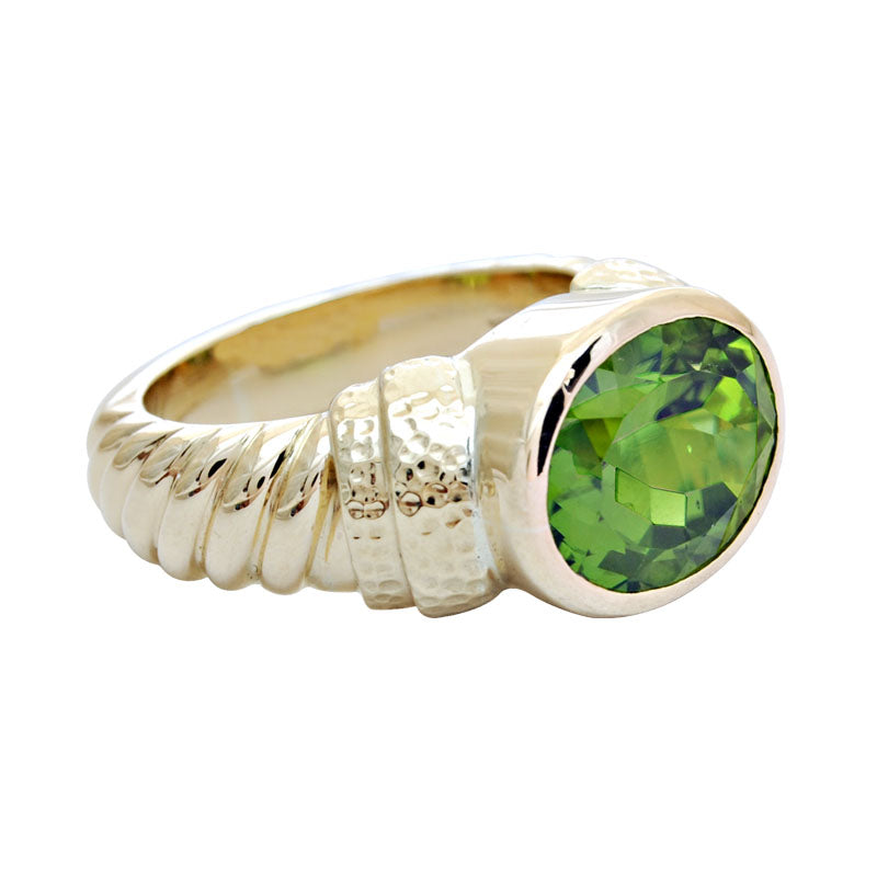 Ring-Peridot | Singhvi Jewels