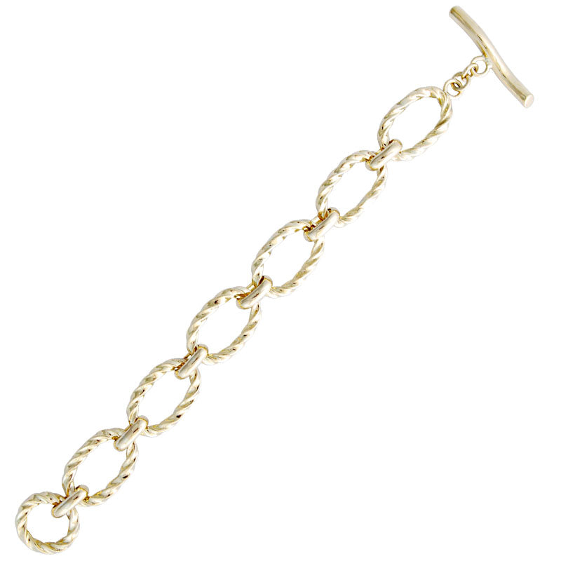 Toggle Bracelet - Gold | Singhvi Jewels