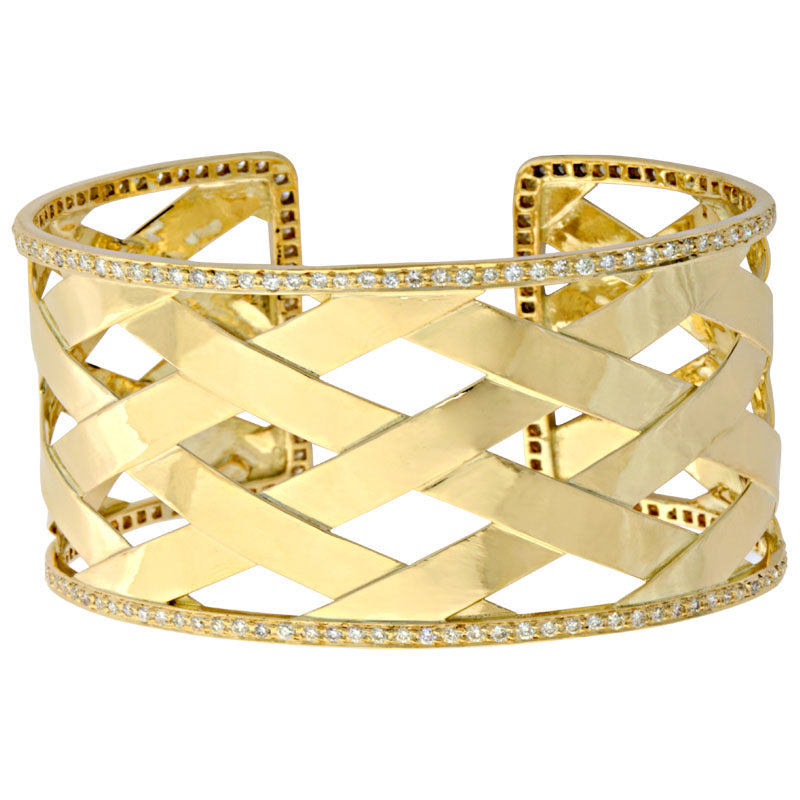 Cuff Bangle - Diamond | Singhvi Jewels