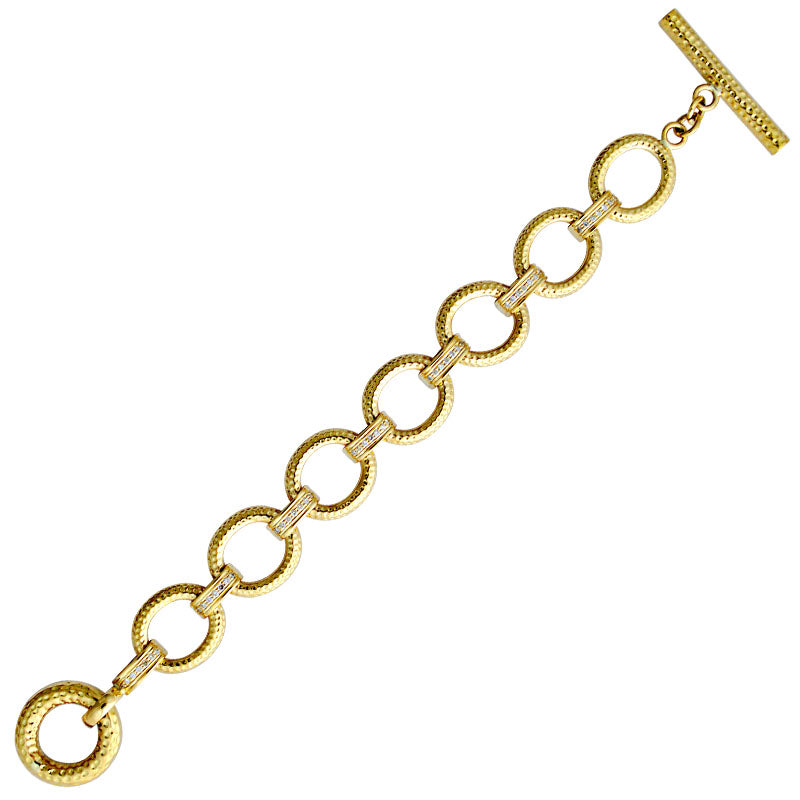 Toggle Bracelet - Diamond | Singhvi Jewels