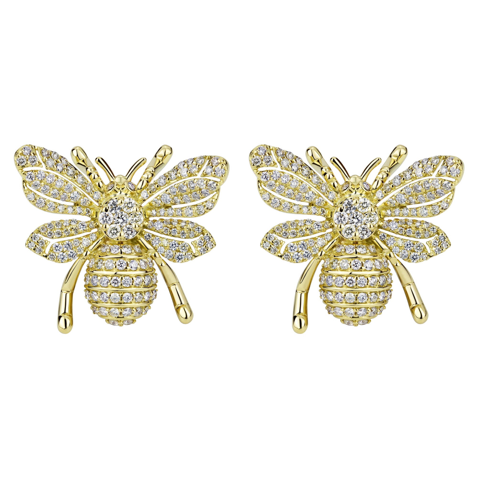 Earrings - Diamond (2300A) | Singhvi Jewels