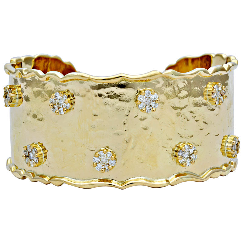Cuff Bangle - Diamond | Singhvi Jewels