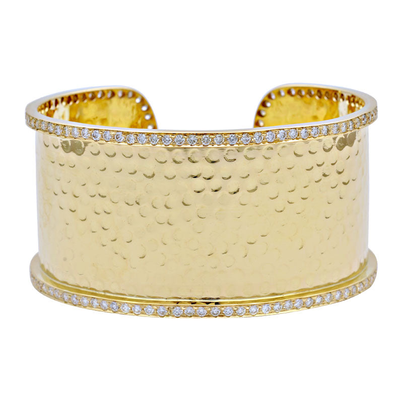 Cuff Bangle - Diamond | Singhvi Jewels