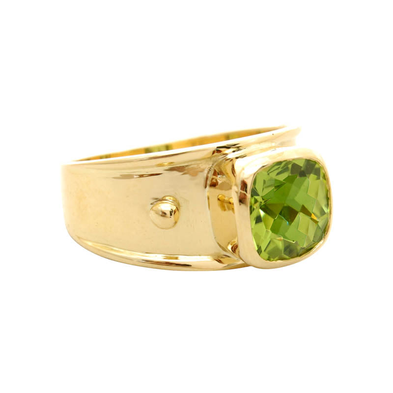 Ring- Peridot (2132J) | Singhvi Jewels