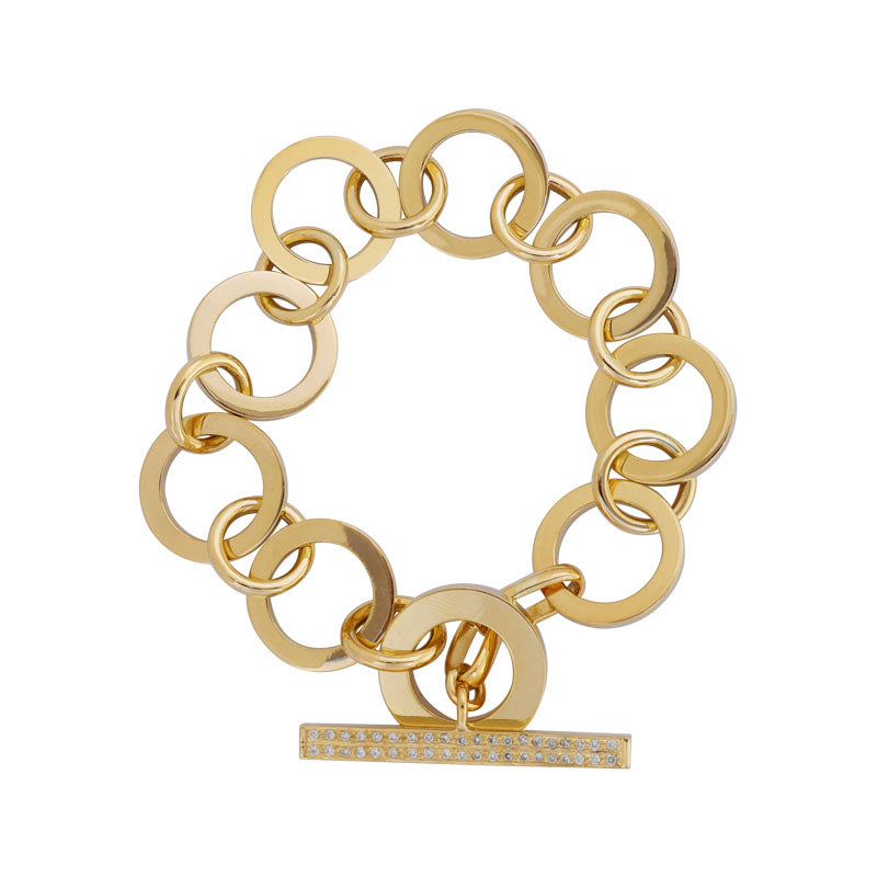Toggle Bracelet - Diamond | Singhvi Jewels