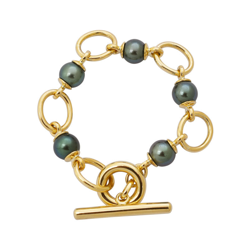 Toggle Bracelet - South Sea Pearl | Singhvi Jewels