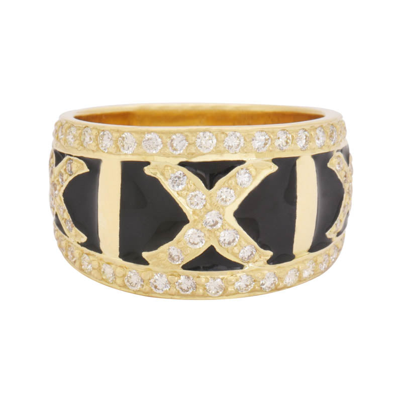 Ring- Diamond (Enamel) | Singhvi Jewels
