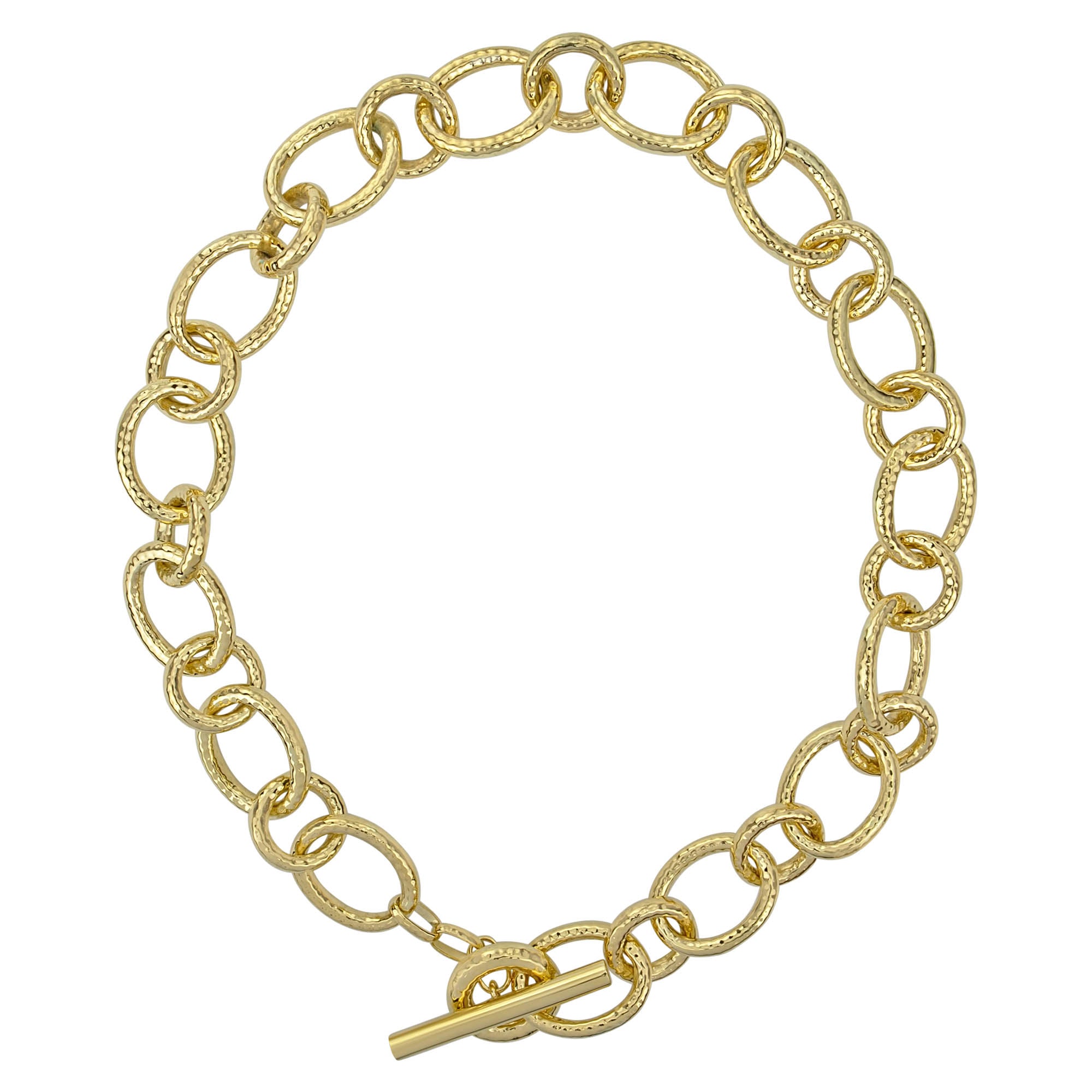 Toggle Necklace - Gold | Singhvi Jewels