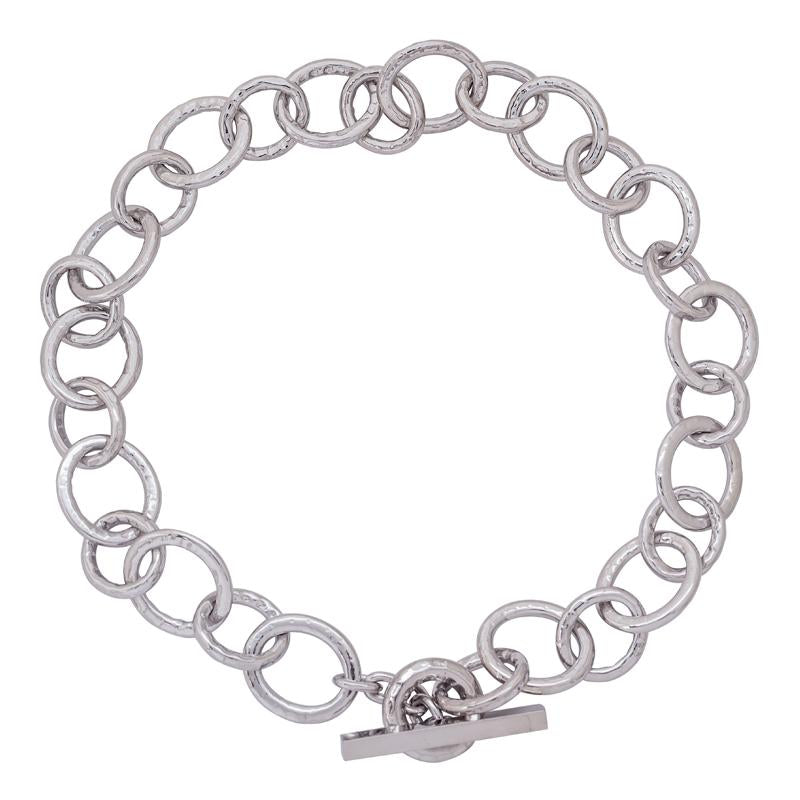 Toggle Necklace- Sterling Silver (270AS) | Singhvi Jewels
