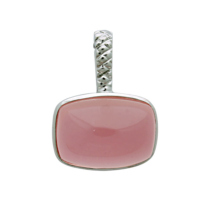 Pendant-Rose Quartz | Singhvi Jewels