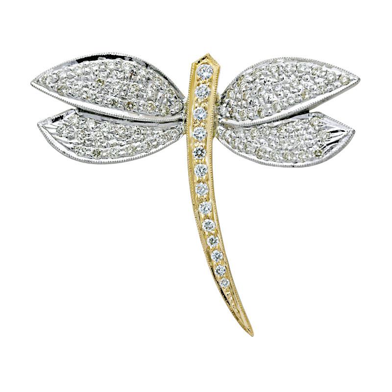 Brooch-Diamond (3JM) | Singhvi Jewels