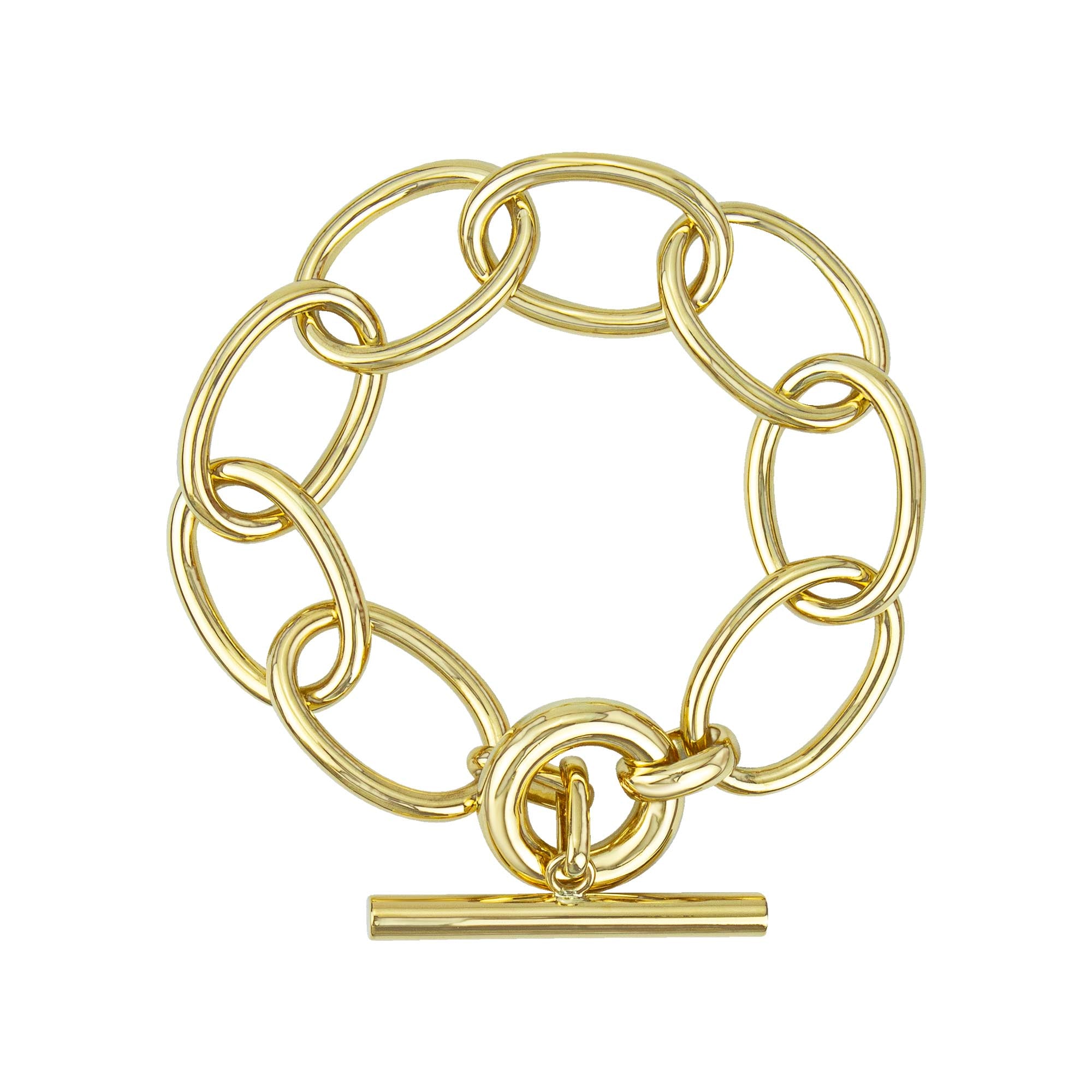 Toggle Bracelet - Gold | Singhvi Jewels