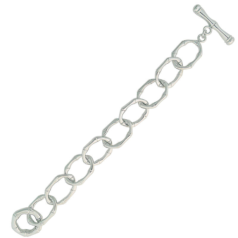 Toggle Bracelet-Sterling Silver | Singhvi Jewels