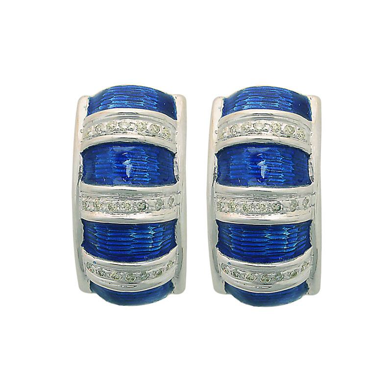 Earrings - Diamond (Enamel) | Singhvi Jewels