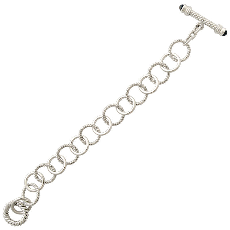 Toggle Bracelet-Iolite | Singhvi Jewels