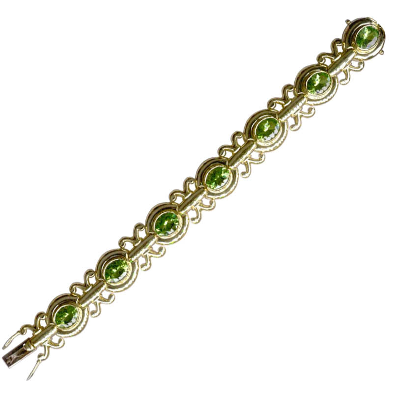 Bracelet- Peridot (966D) | Singhvi Jewels