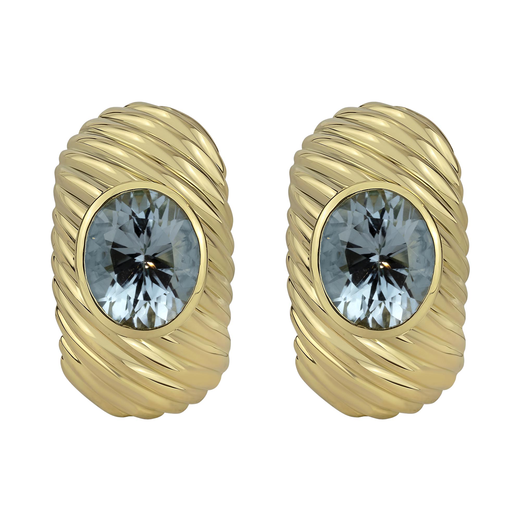 Earrings - Blue Topaz | Singhvi Jewels