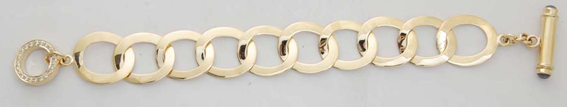 Repair - Toggle Bracelet - Iolite and Diamond (1702B) | Singhvi Jewels