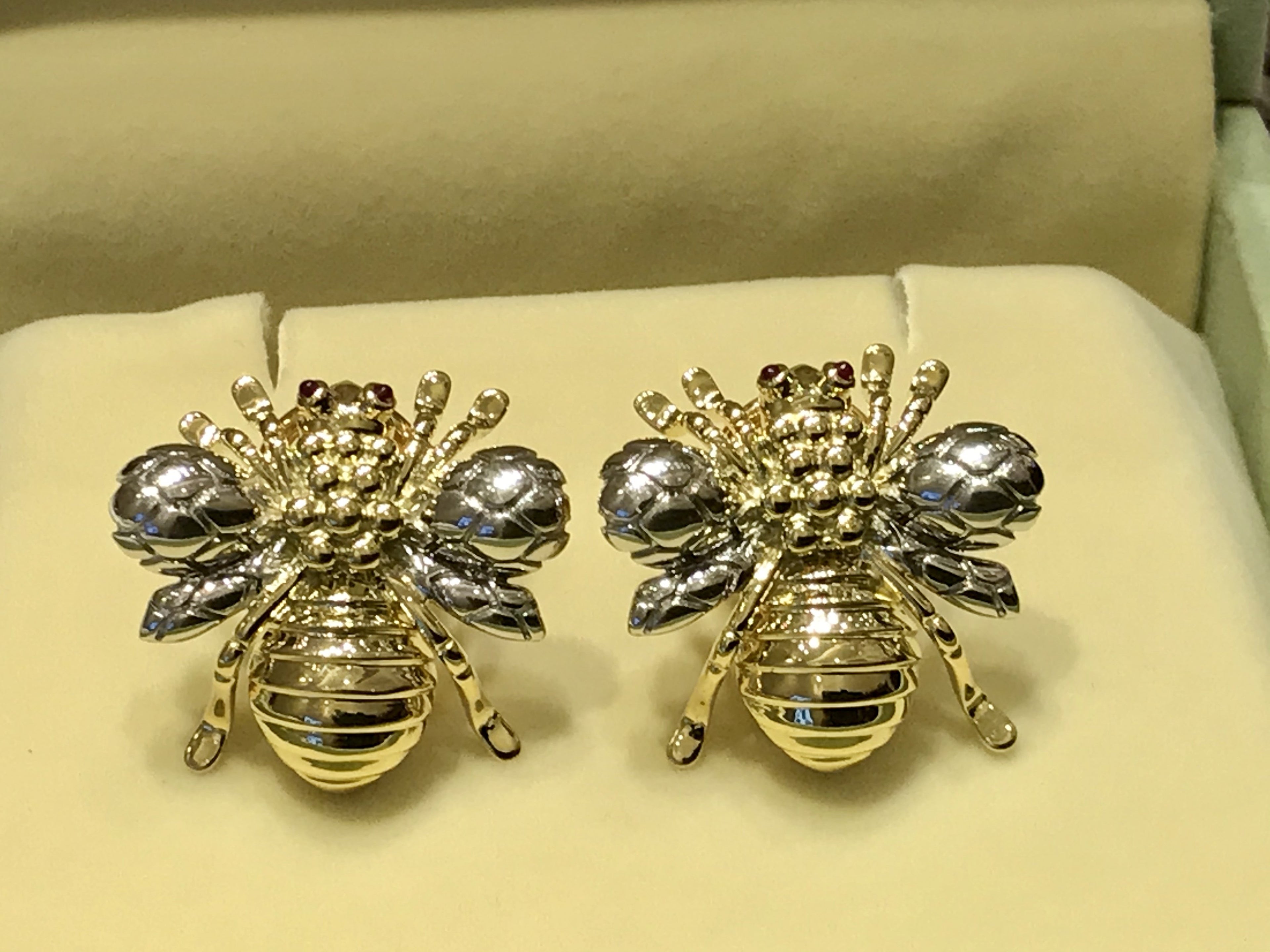 Repair - Earrings - 18k Gold and Sterling Silver (43CM) | Singhvi Jewels