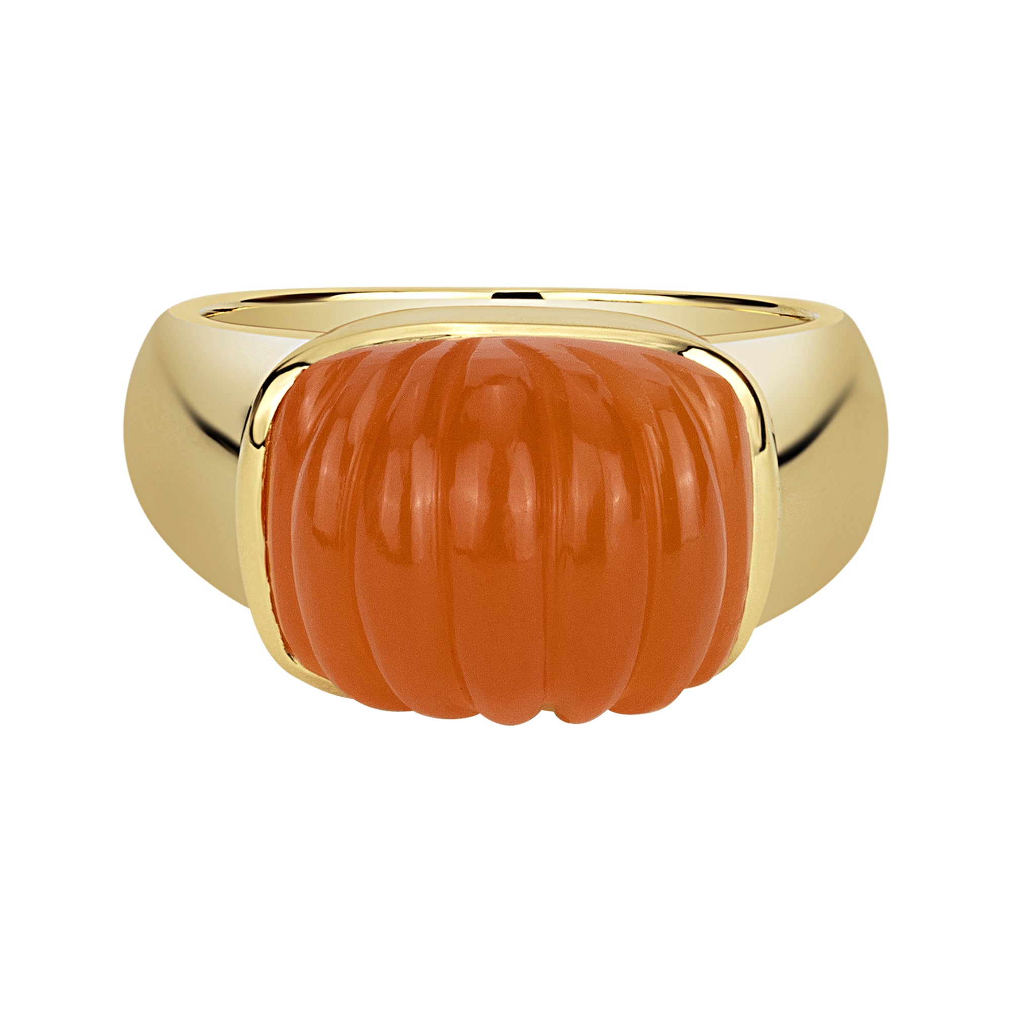Ring - Cornelian (1492E) | Singhvi Jewels