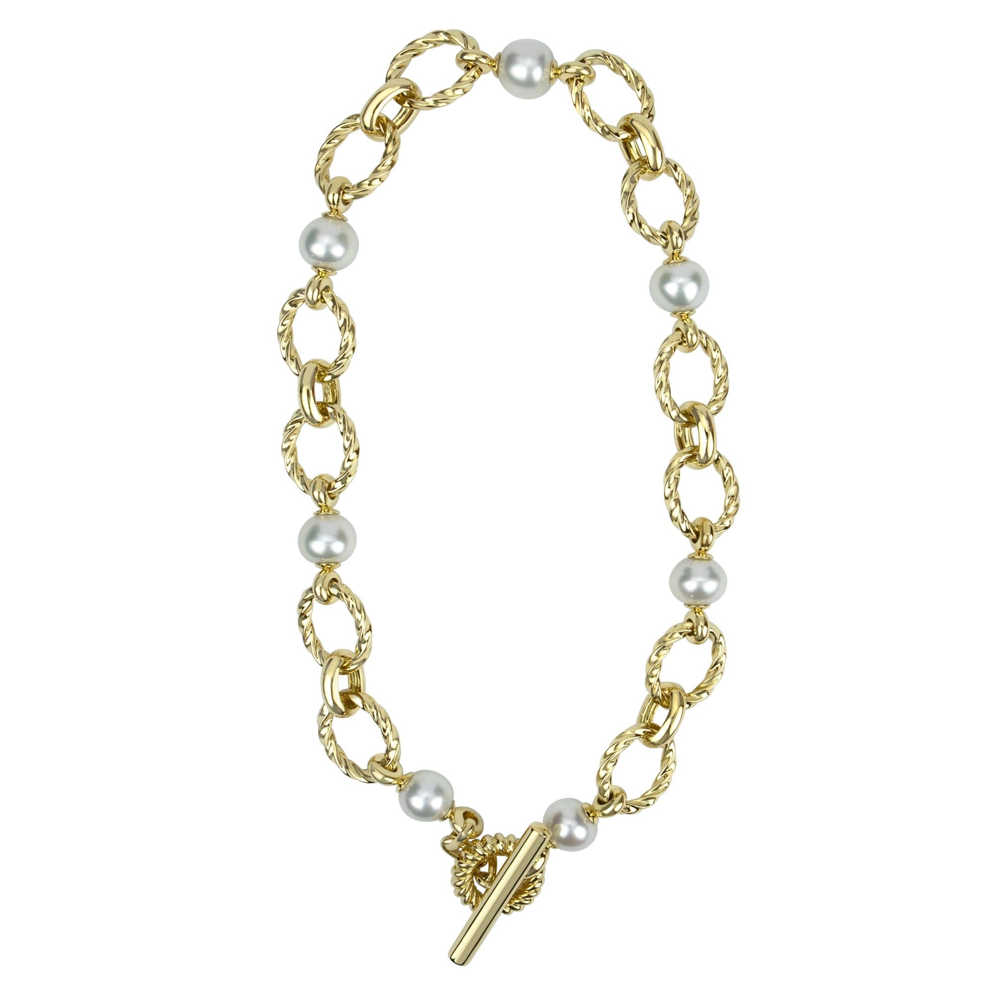 Toggle Necklace - South Sea Pearl | Singhvi Jewels