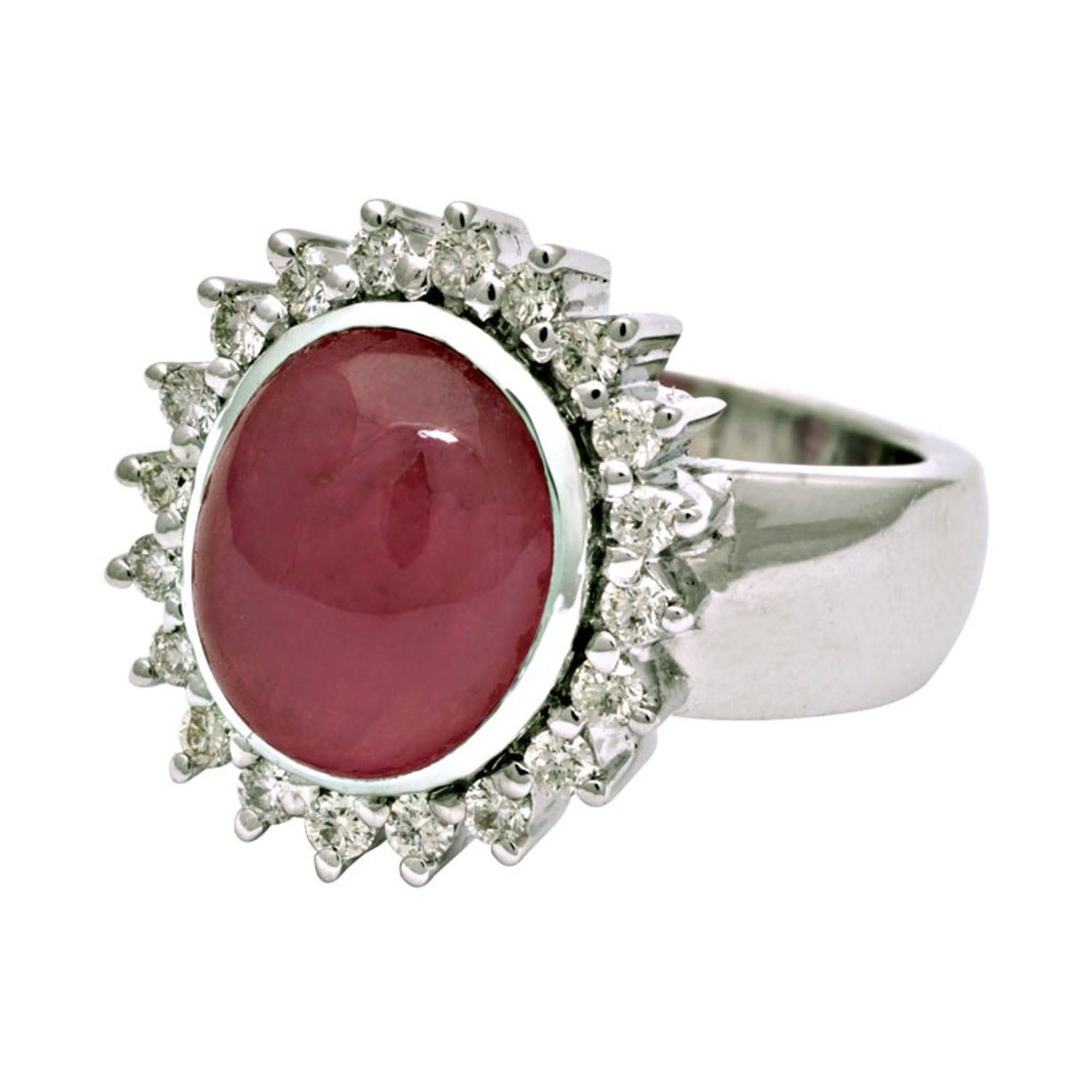 Ring- Rubellite And Diamond | Singhvi Jewels