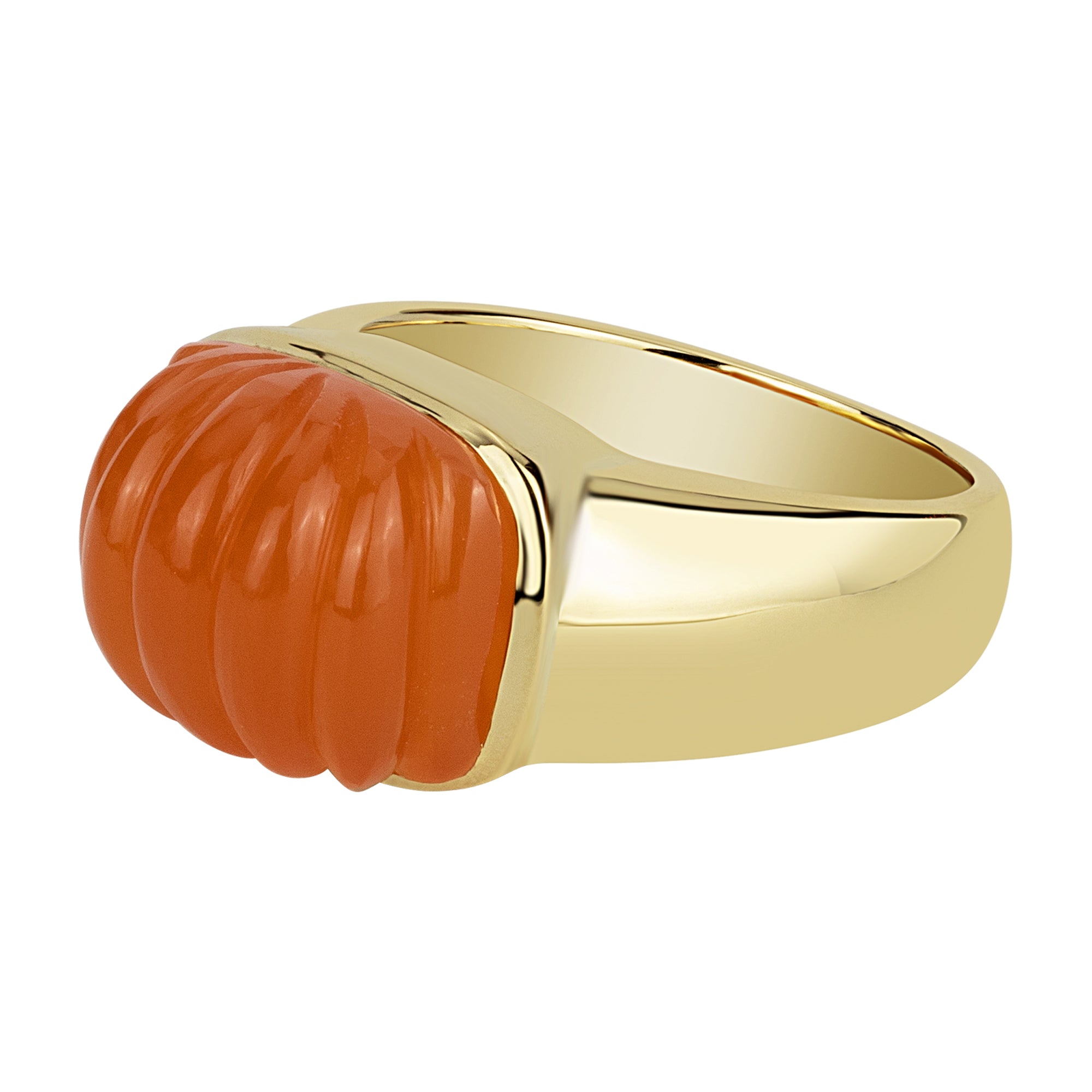 Ring - Cornelian (1492E) | Singhvi Jewels