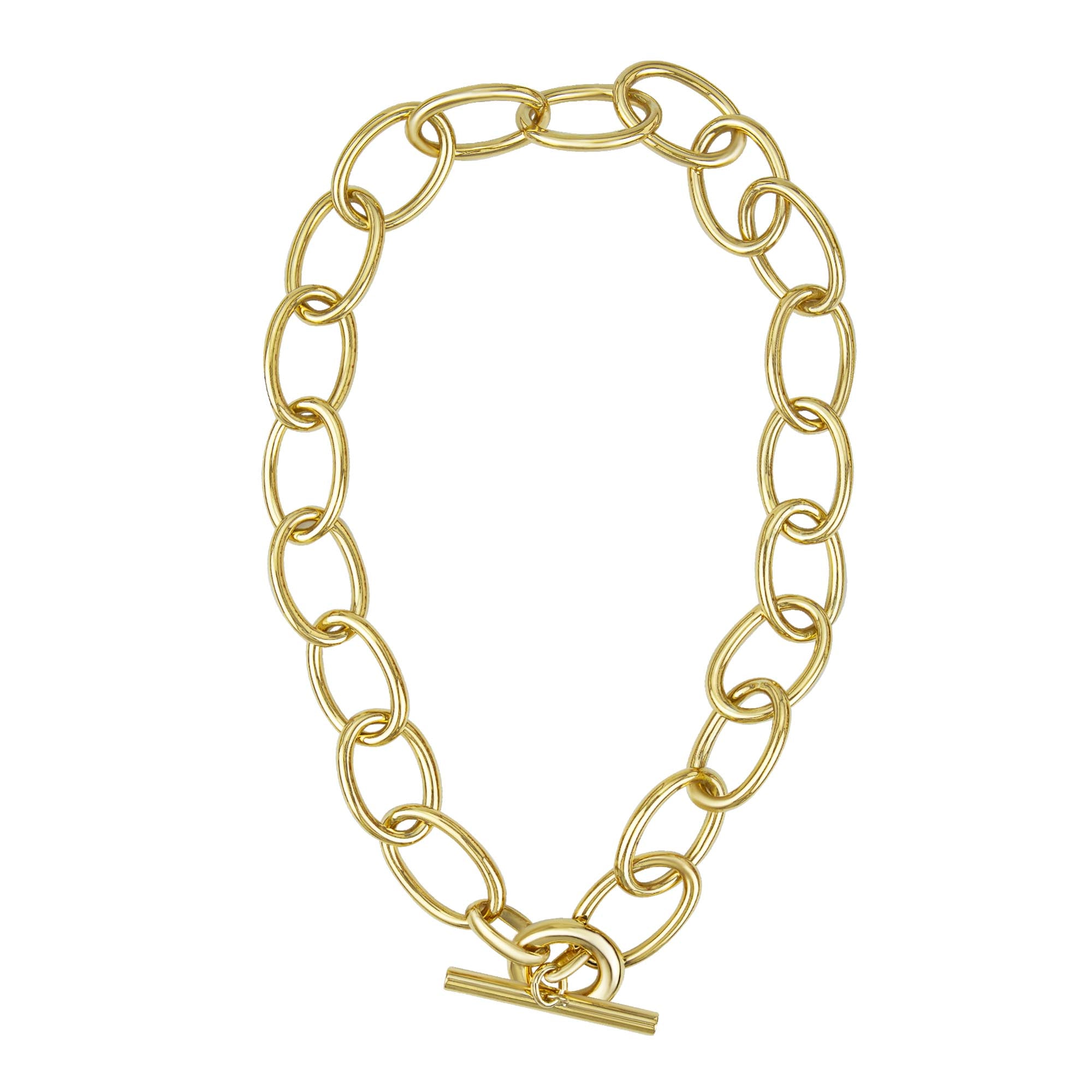 Toggle Necklace - Gold | Singhvi Jewels