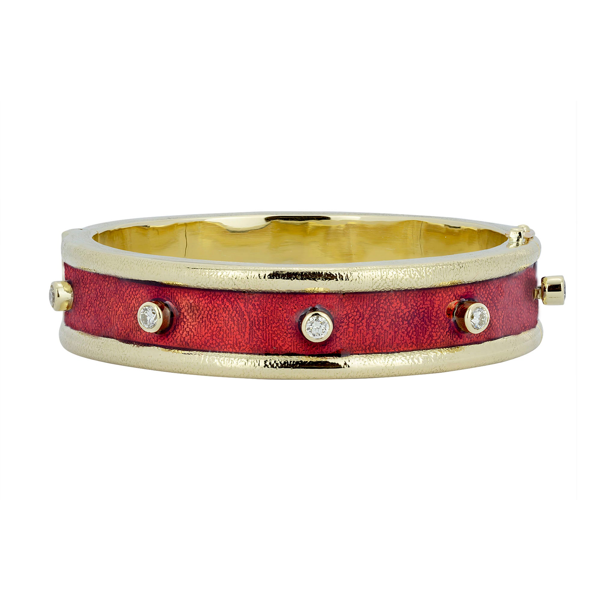 Bangle - Diamond (enamel) (2277C) | Singhvi Jewels