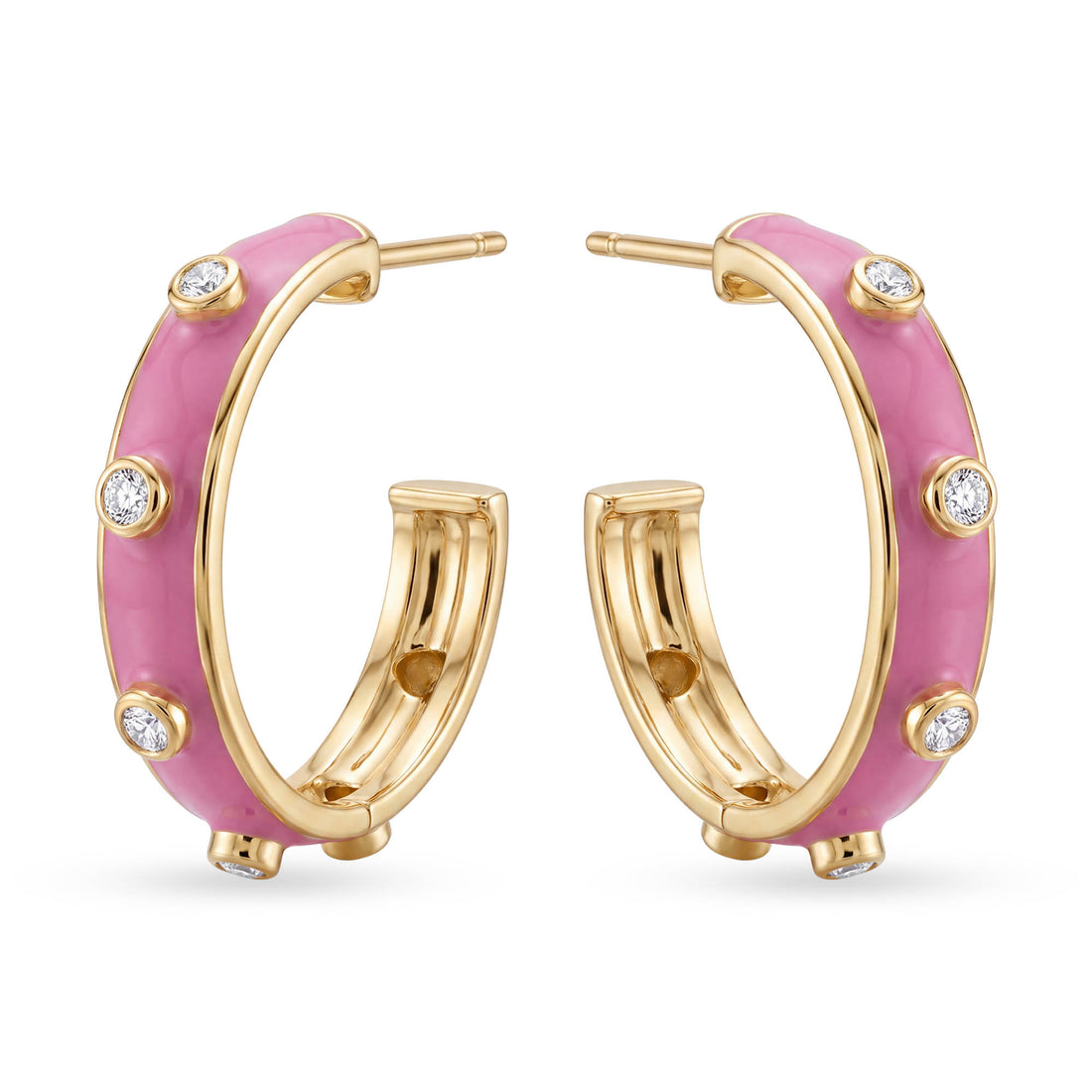 Earrings - Diamond (Enamel) | Singhvi Jewels