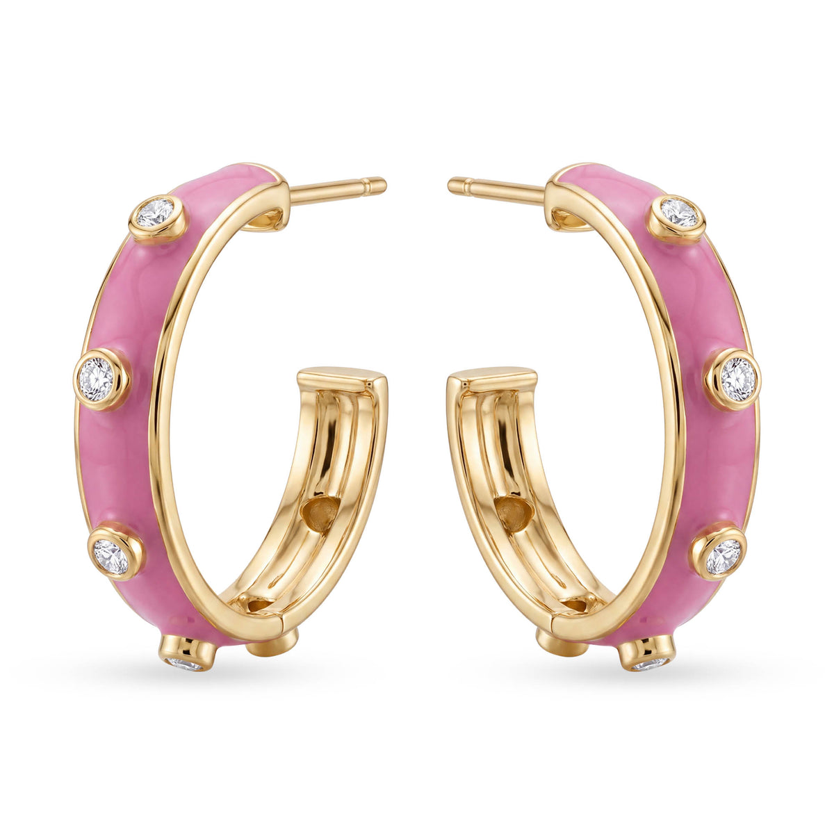 Earrings - Diamond (Enamel) | Singhvi Jewels