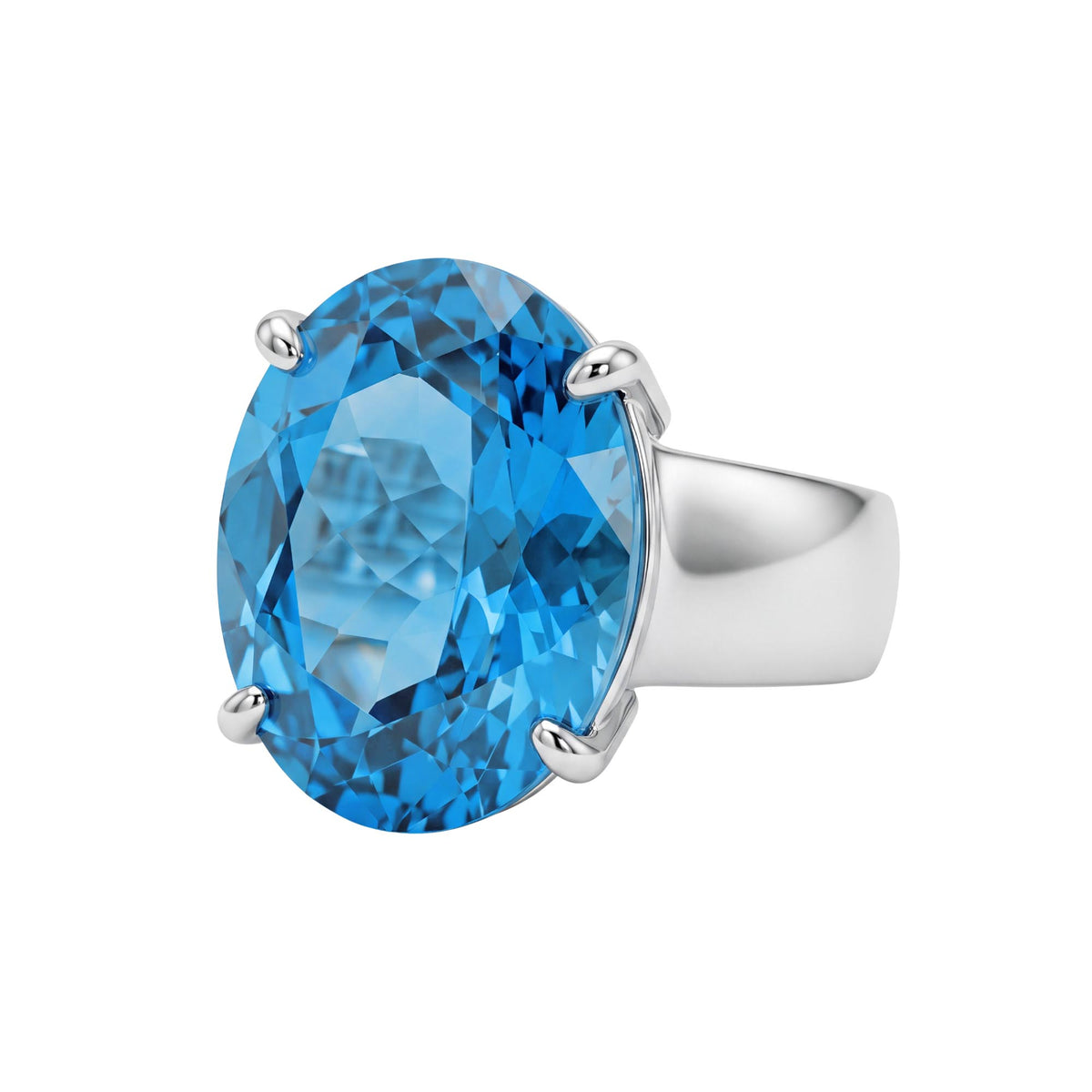 Ring - Blue Topaz | Singhvi Jewels
