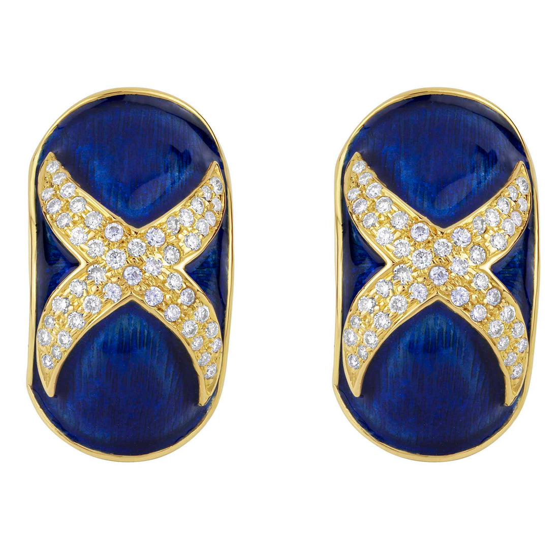 Earrings - Diamond (Enamel) | Singhvi Jewels
