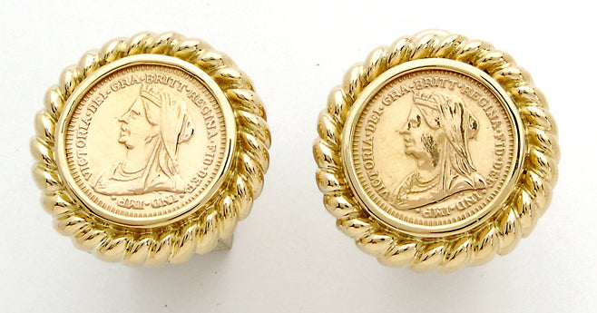 Repair - Earrings - Gold (1239A)