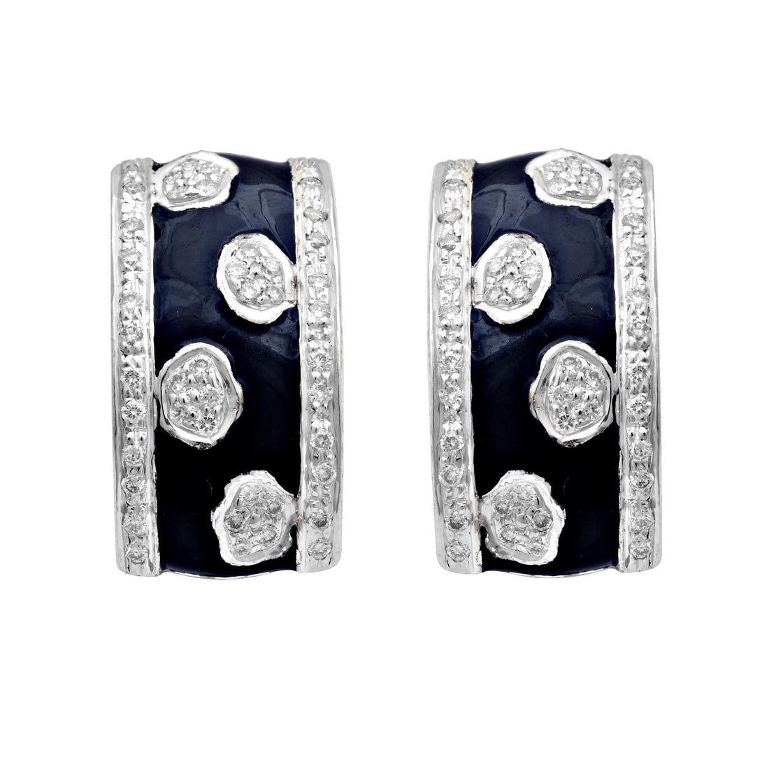 Earrings - Diamond (Enamel) | Singhvi Jewels