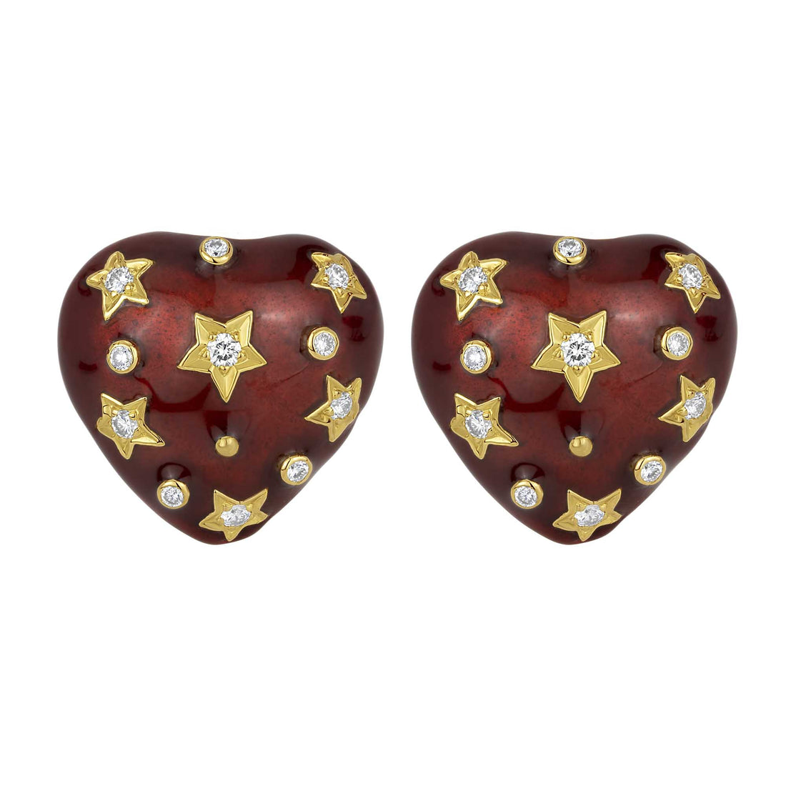 Earrings - Diamond (Enamel) | Singhvi Jewels