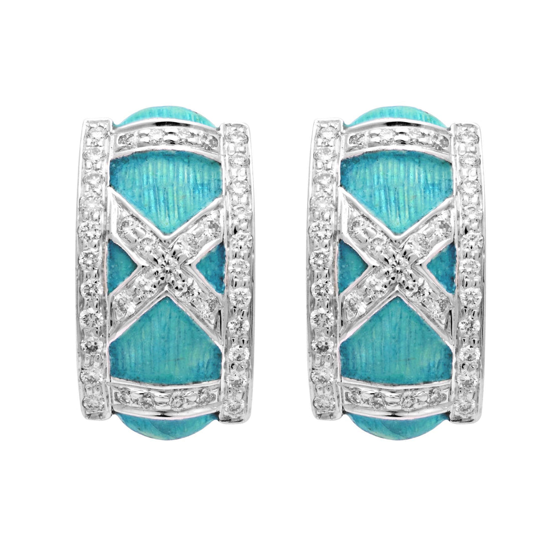 Earrings - Diamond (Enamel) | Singhvi Jewels